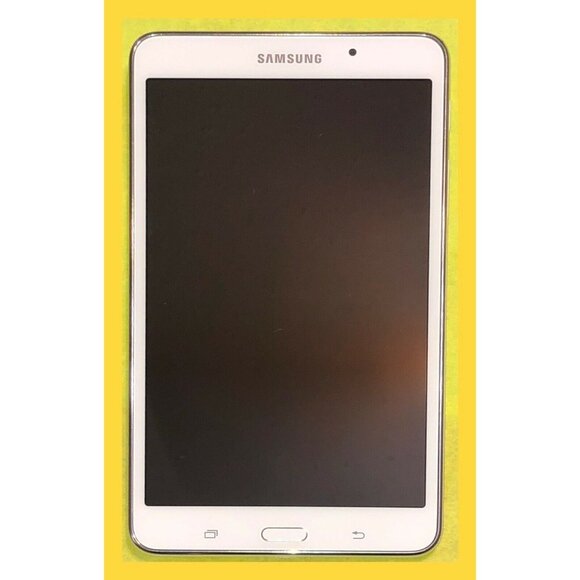 Samsung Galaxy Tab4 7” 8GB SM-T230NU Stand Cover Case Mini Stylus Bundle Pre-Own